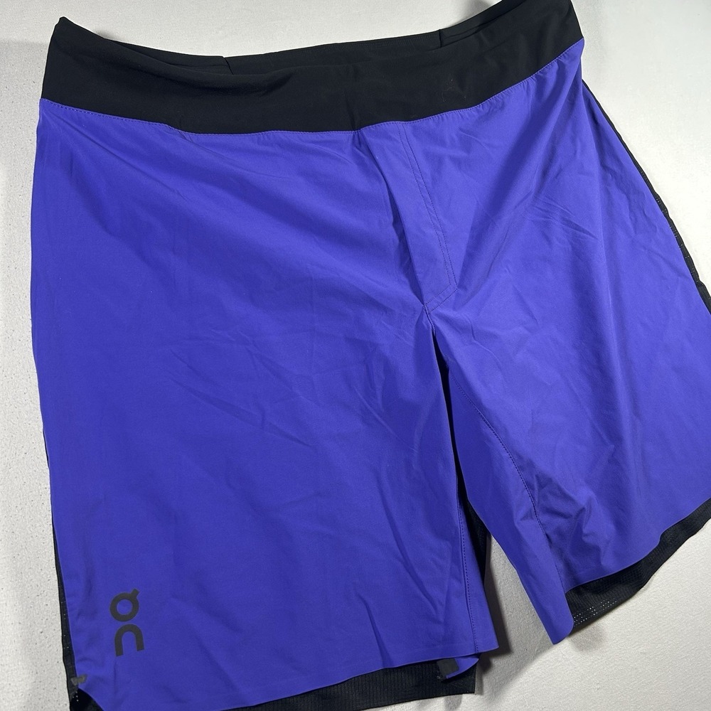 On Running Lightweight Shorts Mens XXL Twilight Black Purple Lined‎ Running